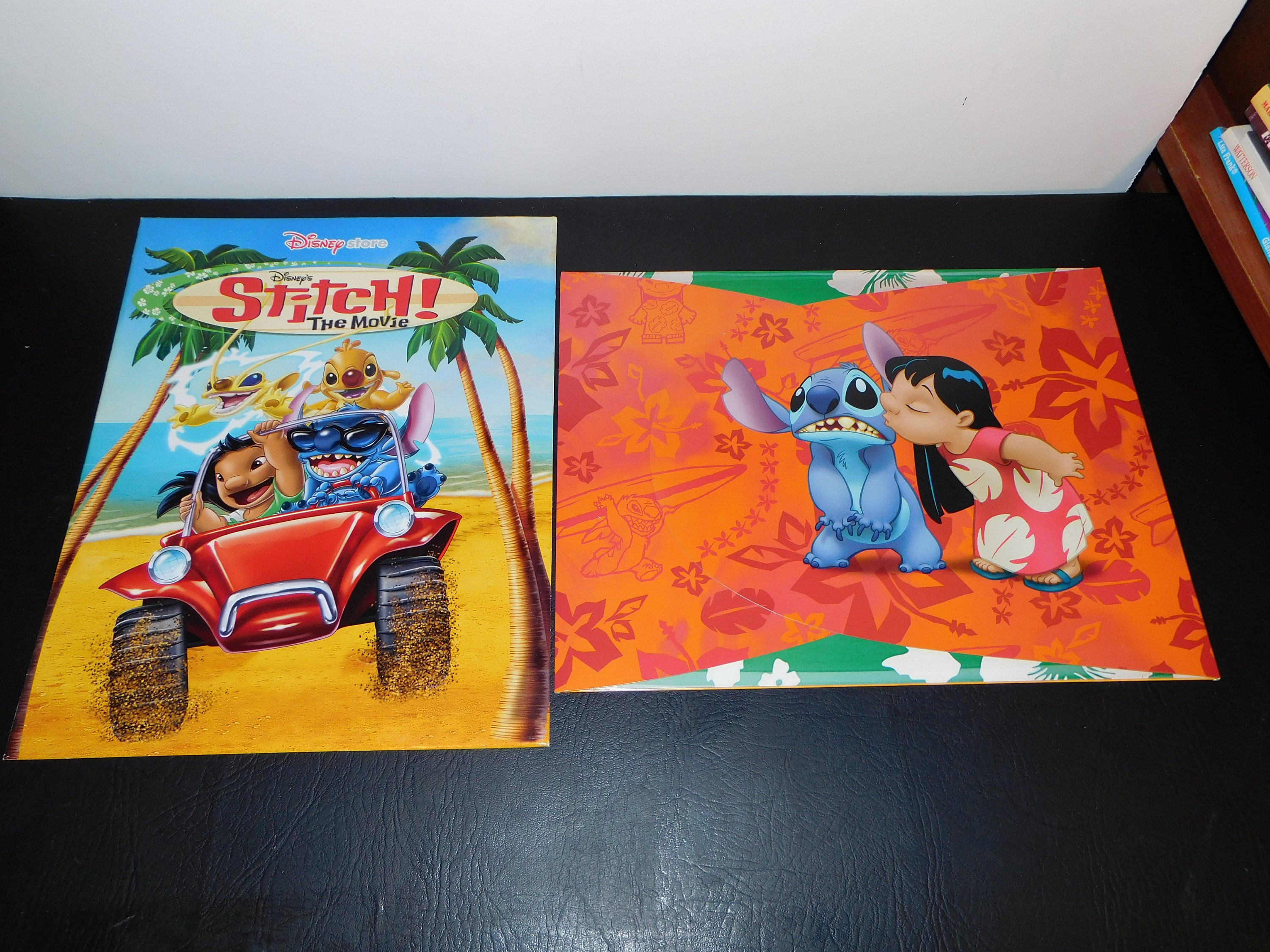 The Disney Store Lilo & Stitch and Stitch the Movie Lithographs