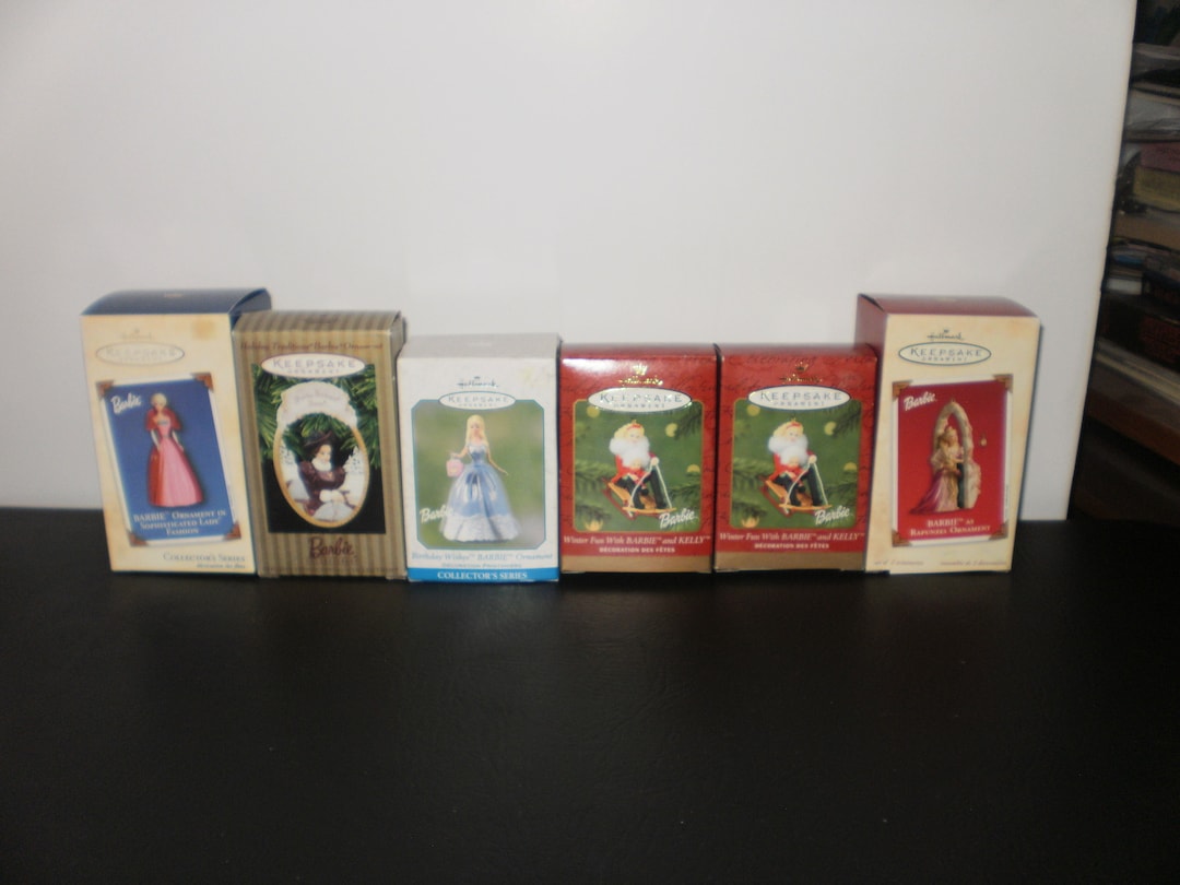 Hallmark Keepsake Barbie Ornament Pick Your Favorite - Etsy