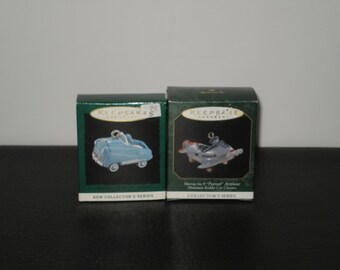 Hallmark Keepsake Miniature Kiddie Car Collection Christmas Ornament New Pick your Favorite