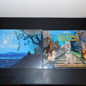 The Disney Store Lady and the Tramp Lithographs 1990's pick your favorite. Factory Sealed