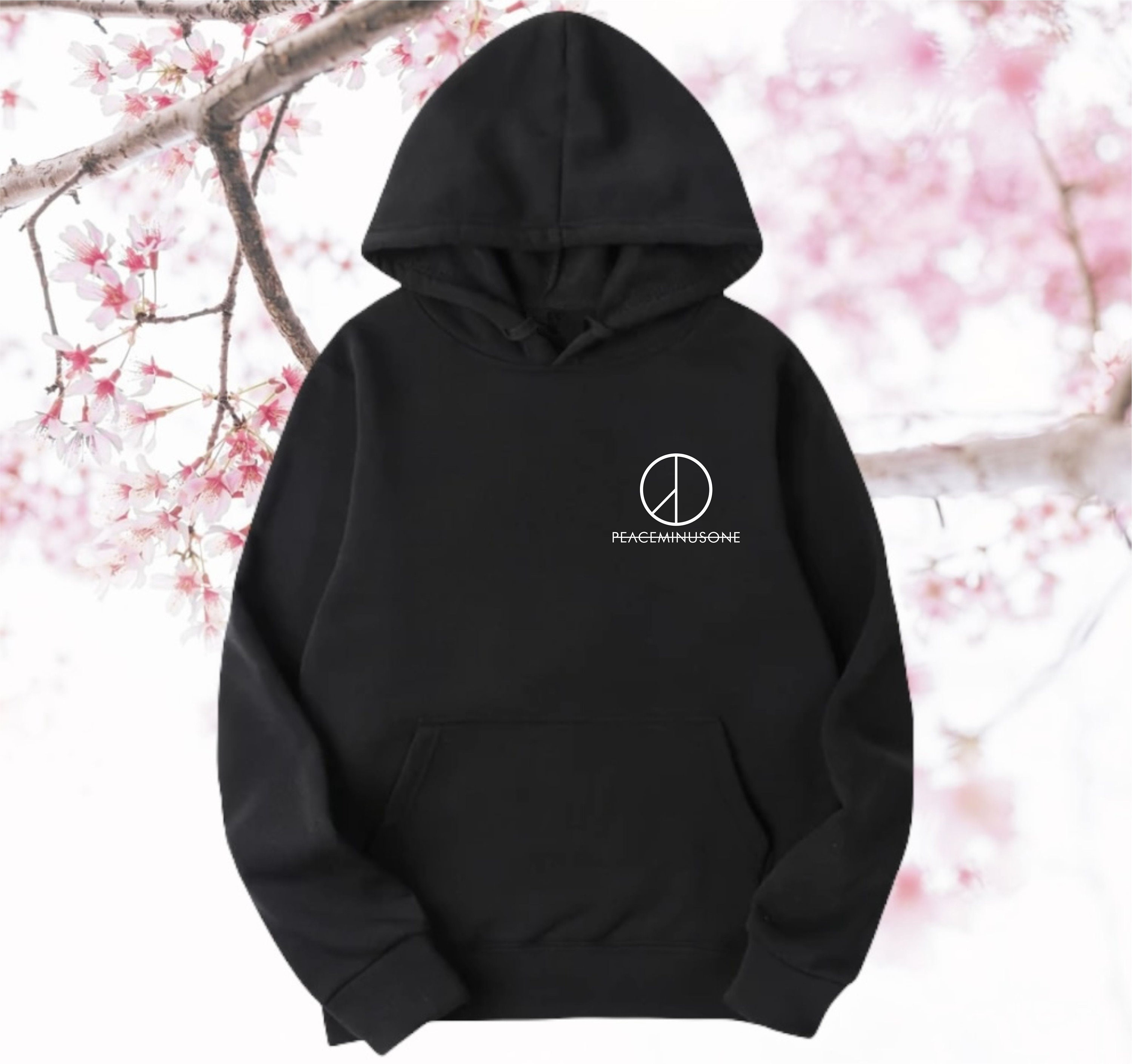 peaceminusone big hoodie パーカー　黒