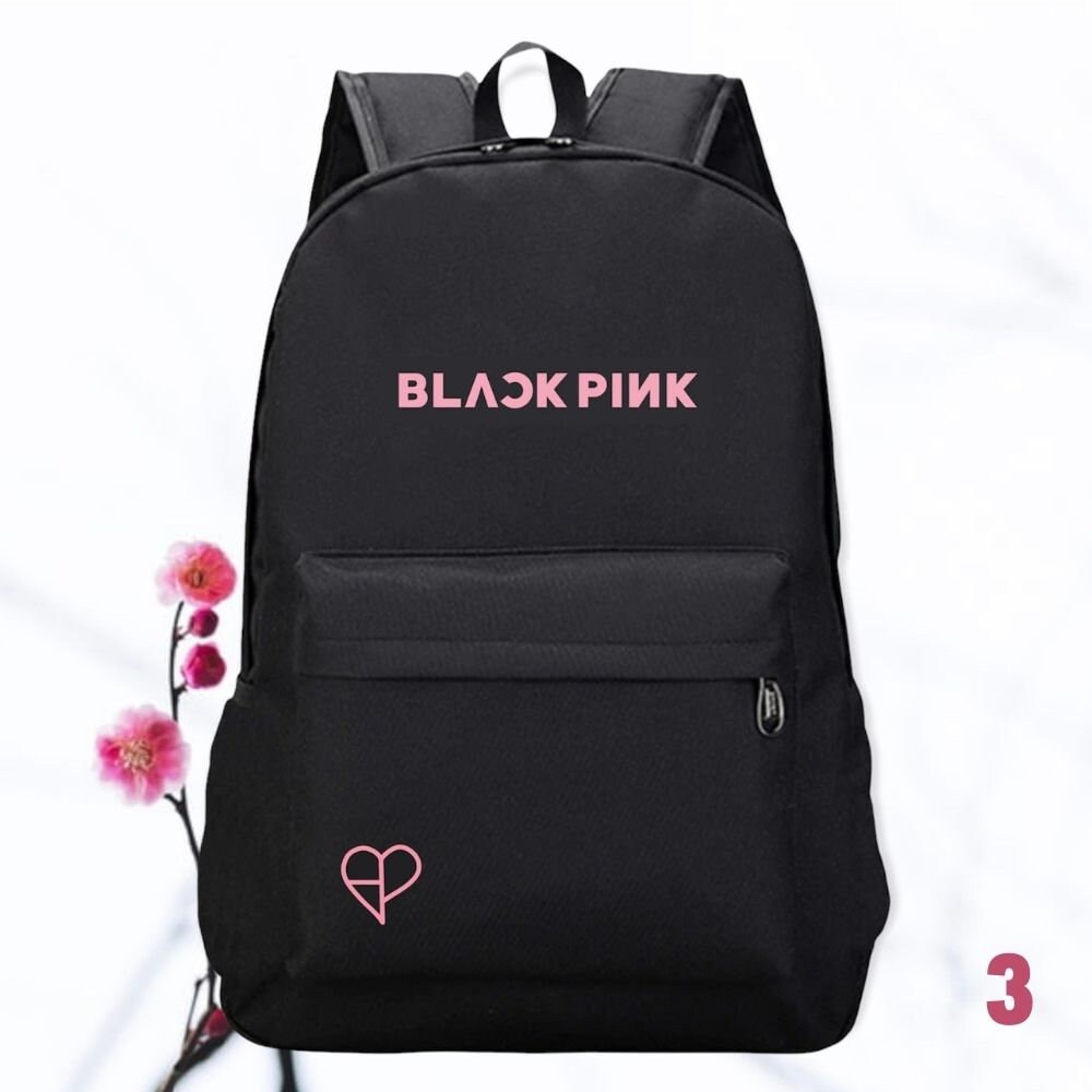 K-pop Team GOT7 TWICE BLACKPINK STRAY KIDS BTS Canvas Backpack Schoolbag 