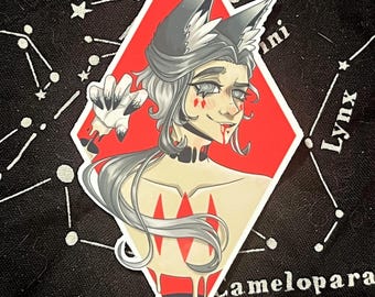 Bleeding Diamond Sticker