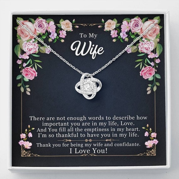 Pendant gift for wife deals