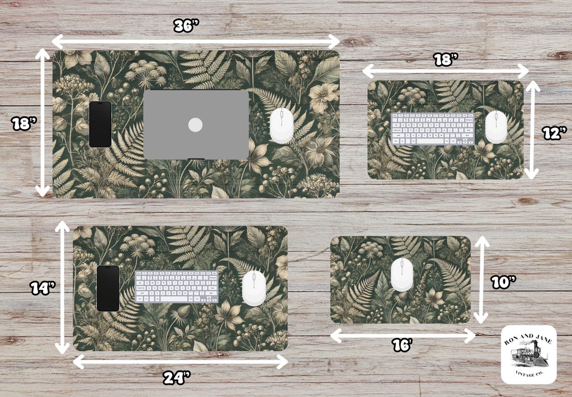 Boho Fall Pumpkin Desk Mat: Cozy Autumn Office Decor, Made in USA - Etsy