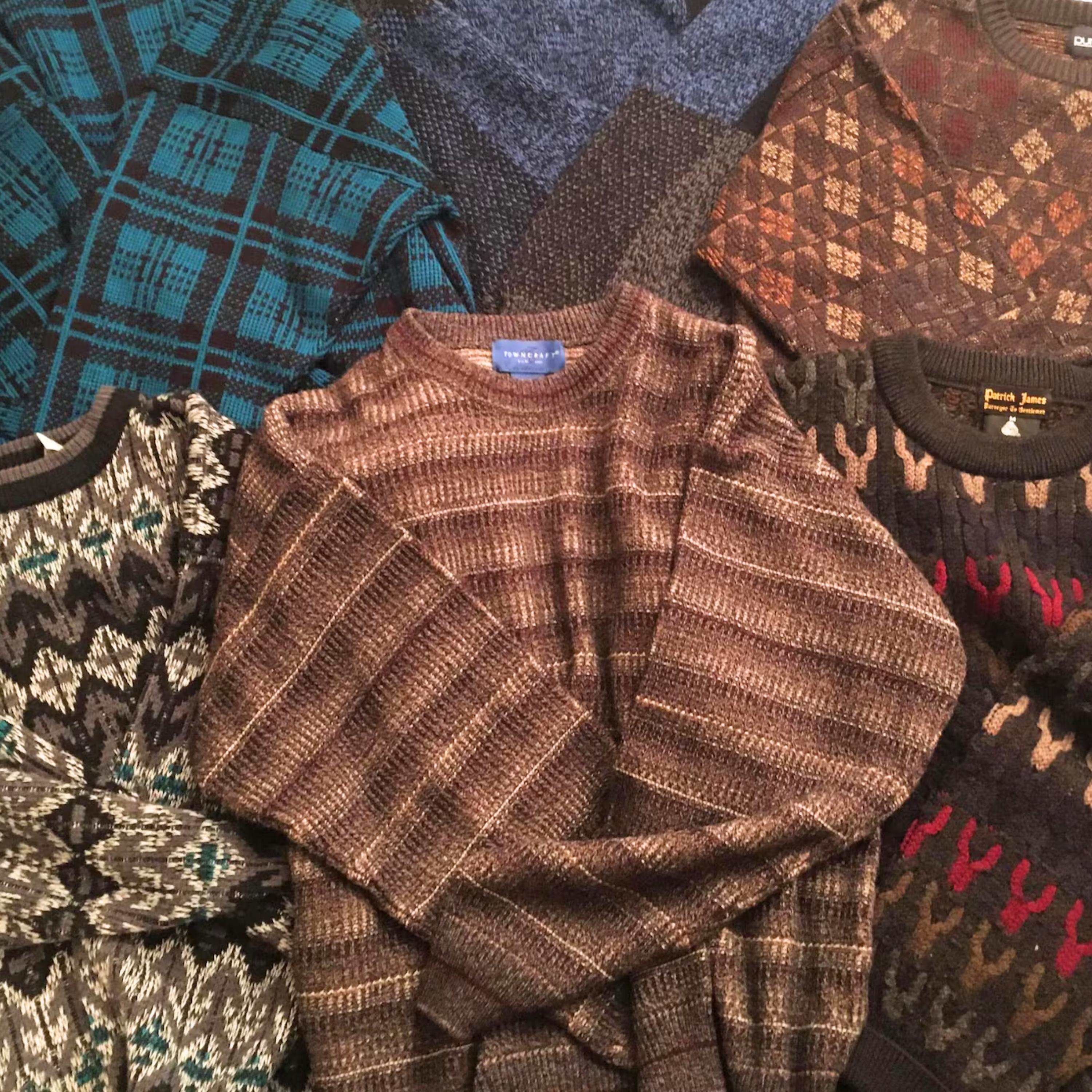 Vintage Sweater Mystery, Retro 90s Grandpa Sweater, Grunge Vintage Sweater Mystery, Retro 90s Grandpa Sweater, Grunge