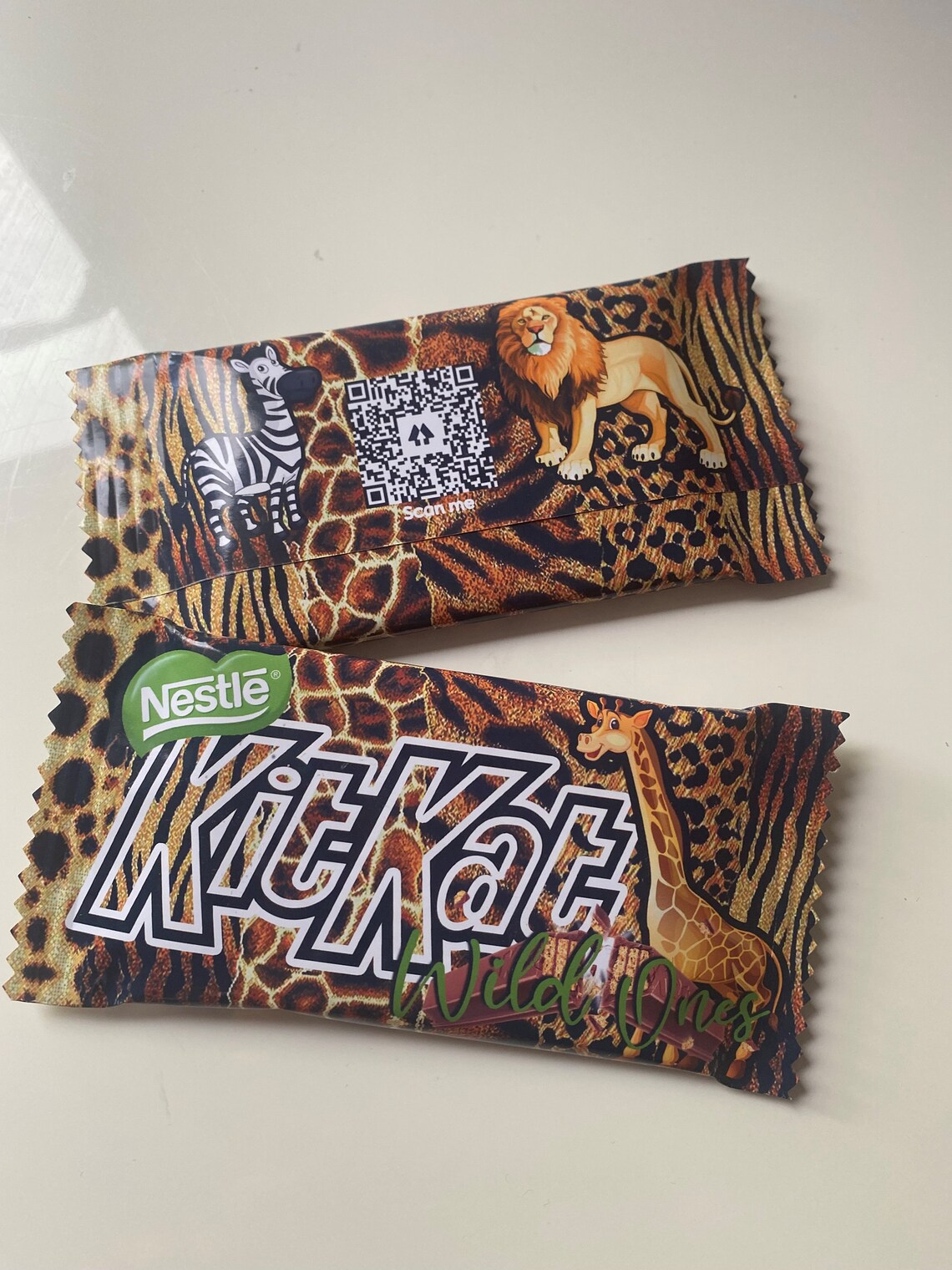 Custom Kit Kat chocolate wrapper Etsy