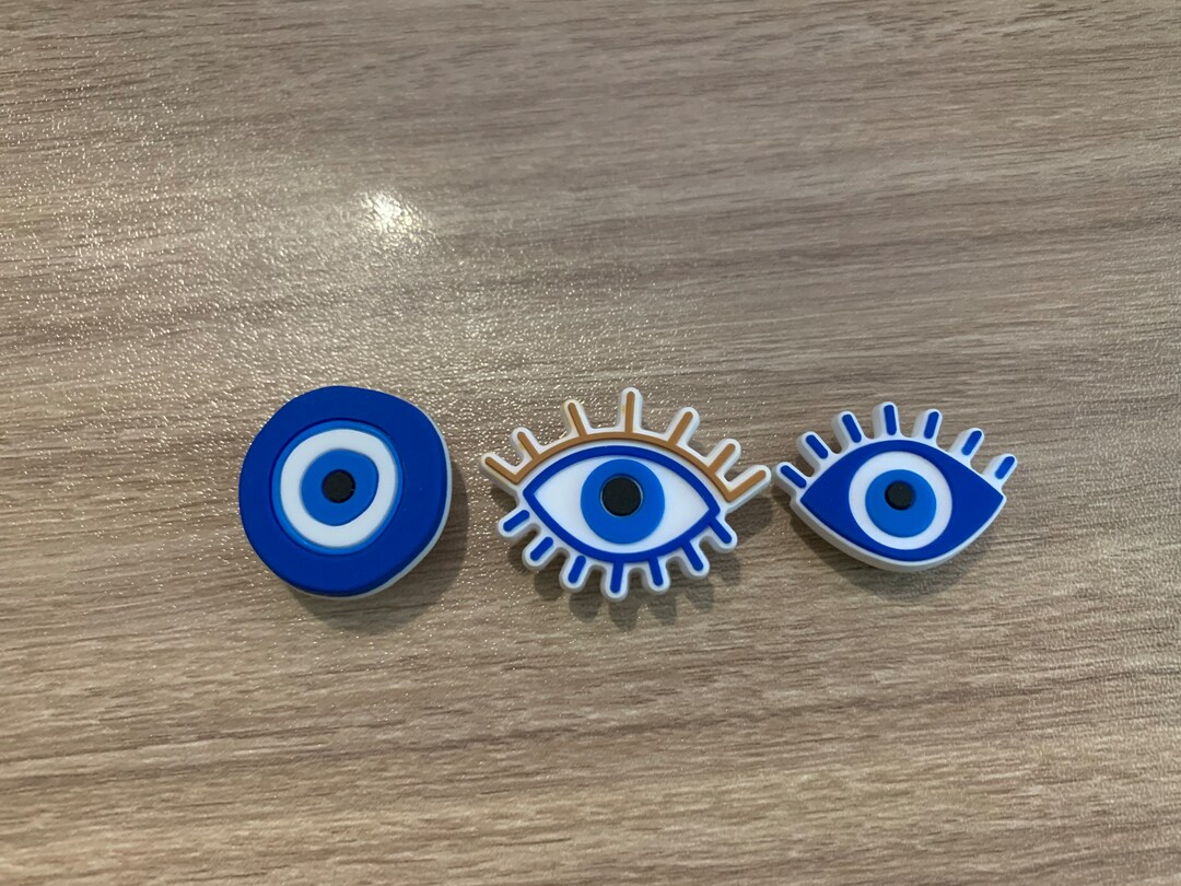 Evil Eye Shoe Charm/jibbitz Etsy