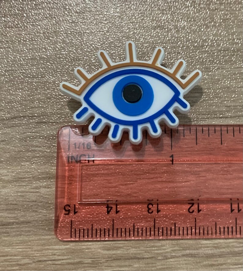 Evil Eye Shoe Charm/jibbitz Etsy
