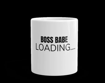 Boss Babe Loading Mug