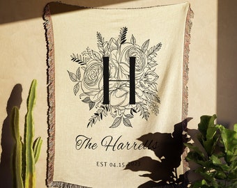 Monogram blankets hotsell