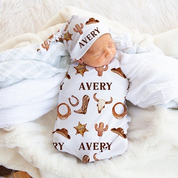 Swaddle Blanket and Headband Set Etsy