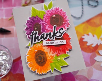 Thanks | Shaped Card