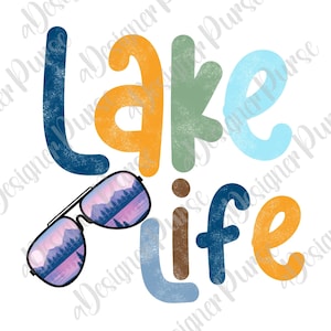 Seeleben Distressed PNG, Sommer Urlaub Design für Sublimation oder Druck, Aviator Sonnenbrille Png, Fun Dad und Familie Tshirt, Tasse, Tasche Png
