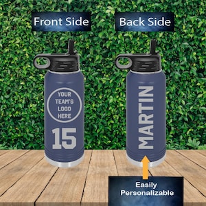Borraccia personalizzata per la squadra di giocatori di football, borraccia personalizzata per la squadra di football, borraccia per la squadra di football, regalo per la squadra/giocatore di football