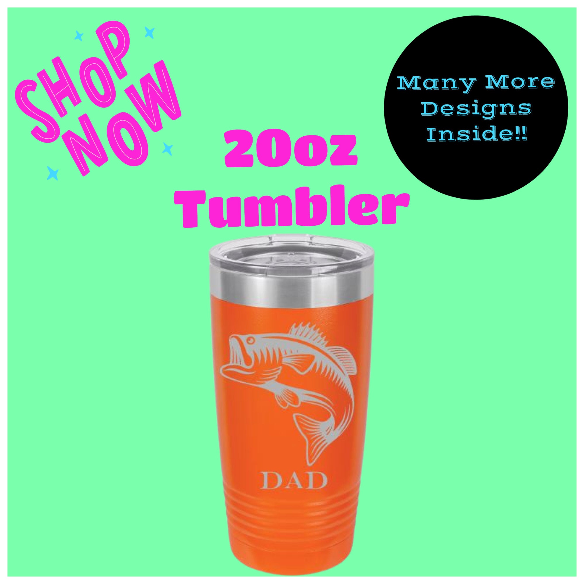 Buy Personalized Fishing Engraved Tumblers Online in India 