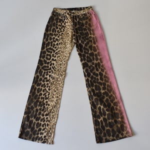 Roberto Cavalli / Just Cavalli Leopard Flared Jeans With