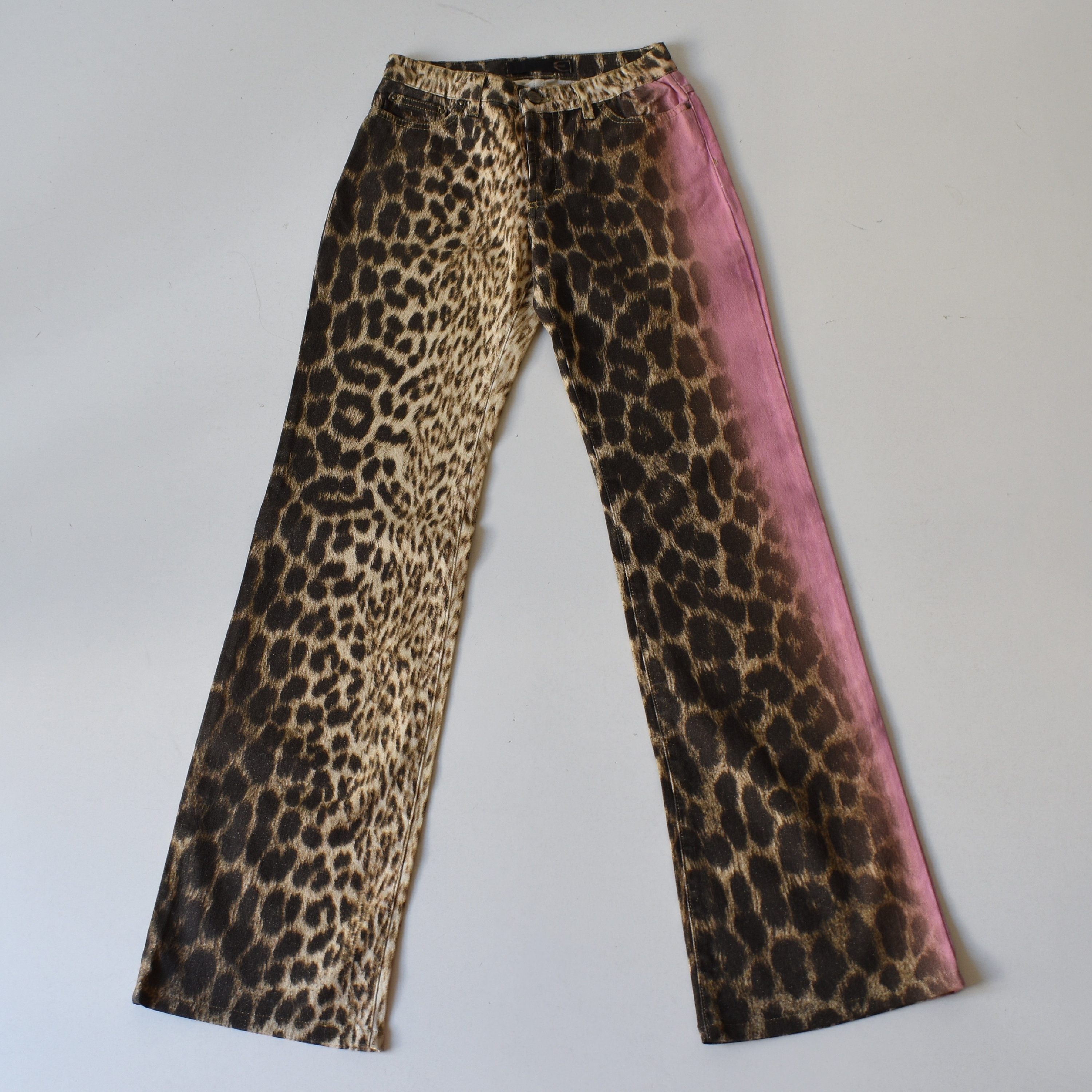 パンツ JUST CAVALLI Woman Pants Acid Green 78PAA130N0450 165 Sport Pants With JC Monogram On Back in Light green for