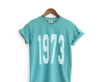 Camisa Comfort Colors 1973 Camisa direitos ao aborto Camisa Pro Choice Camisa Roe v Wade Camisa Direitos das mulheres Direitos reprodutivos I Dissidência RBG Feminista