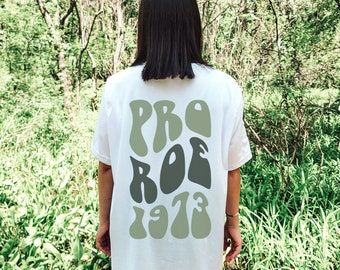 Pro Choice Shirt Roe v Wade Tshirt Pro Roe Shirt Womens Rights Derechos Reproductivos Tee Abortion-rights Shirt My Body My Choice Feminist Tee