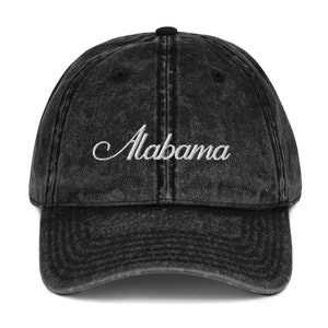 Alabama Embroidered Baseball Cap 