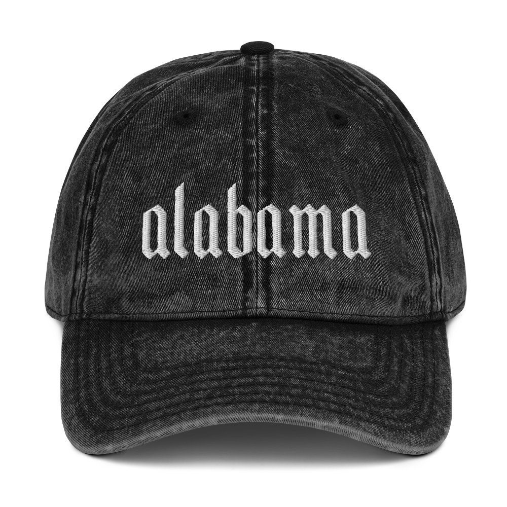 Alabama Embroidered Baseball Cap 