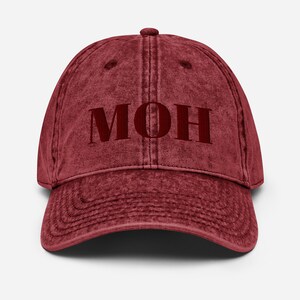 Maid of Honor Embroidered Hat Tone on Tone Bachelorette Party Favors Bridesmaid Hat for Bachelorette Party Bride Hat Gift for MOH Gifts