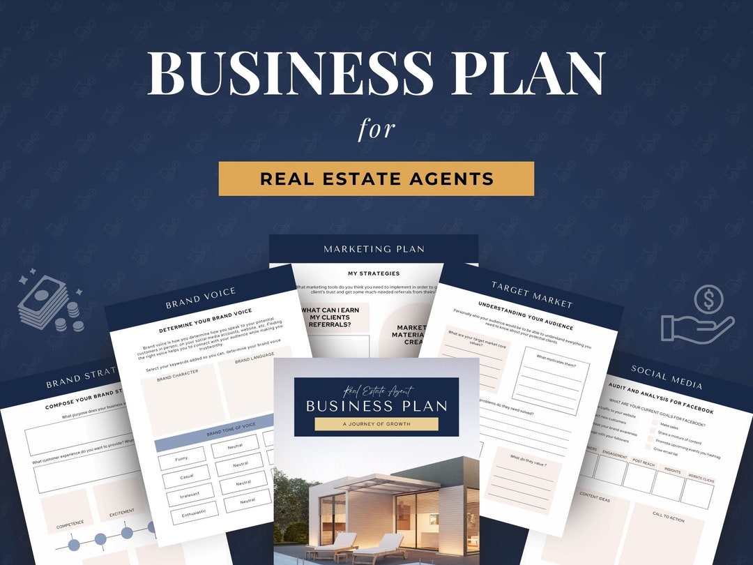 Real Estate Agent Marketing Plan Template. Business Plan & Planning