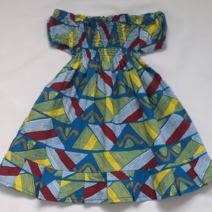 Ankara baby dress