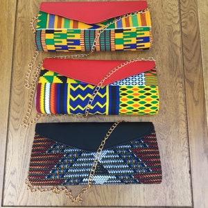 Monedero grande/Ankara/Monedero con estampado africano/Monedero de mano africano, Cartera/Monedero para mujer/Monedero con estampado africano/Monedero hecho a mano