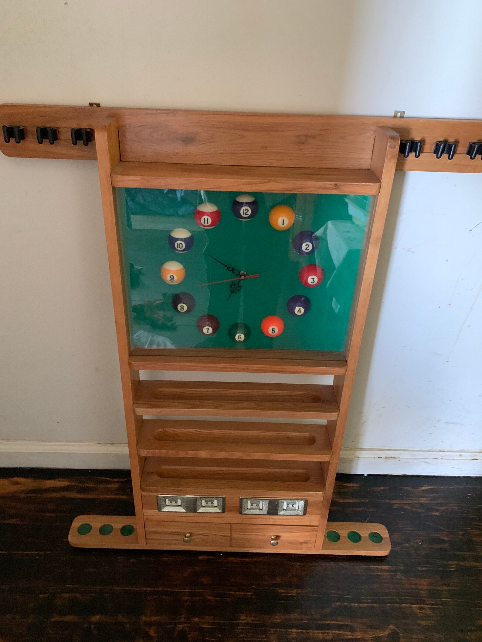 Vintage pool clock Etsy