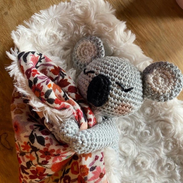 Doudou koala crochet