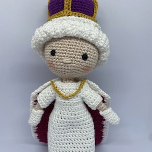 Queen Elizabeth II crochet pattern ENG - FR