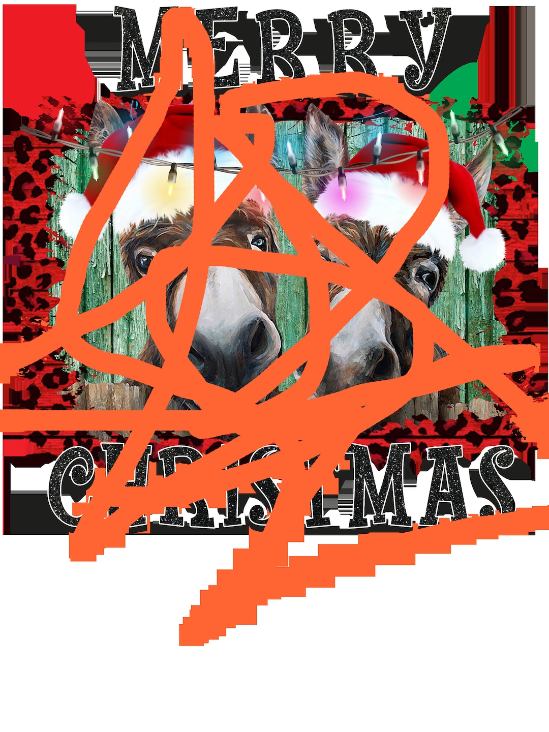 Christmas Donkey, Christmas Donkeys,png,christmas Lights Donkey