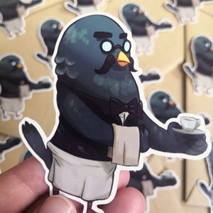 Animal Crossing Brewster Vinyl Sticker