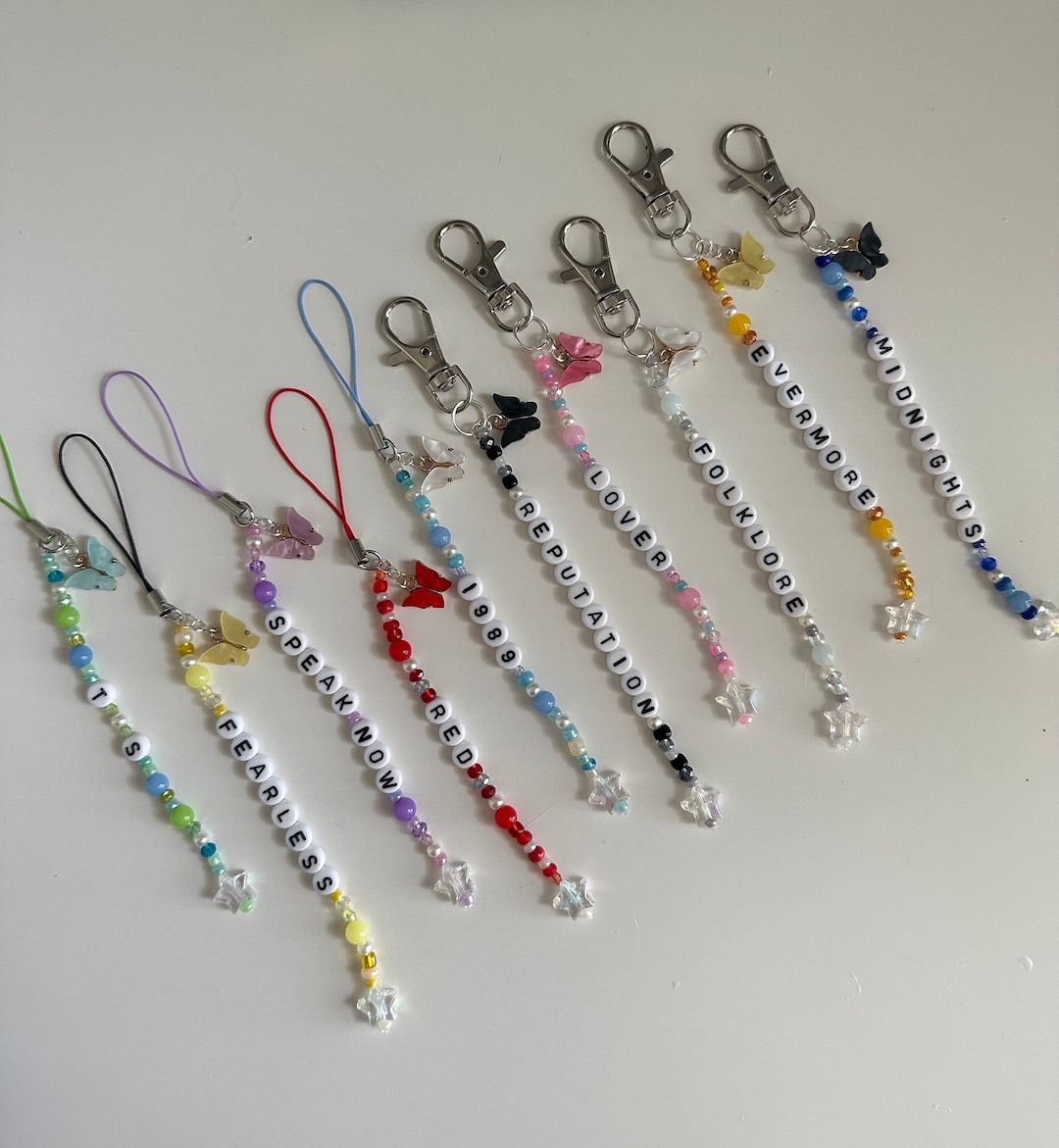 Taylor Swift Inspired Era Keychains Keyring Car Keychain Etsy UK