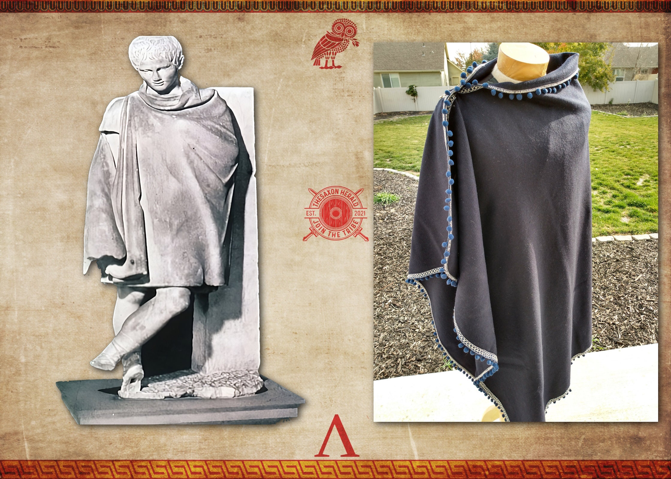 Mens Greek Tunic - Etsy
