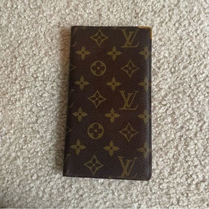Louis Vuitton Monogram Checkbook Cover - Annie Rooster's Sally