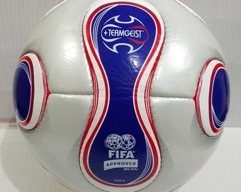 Football Teamgeist Official Match Ball Size for - Etsy
