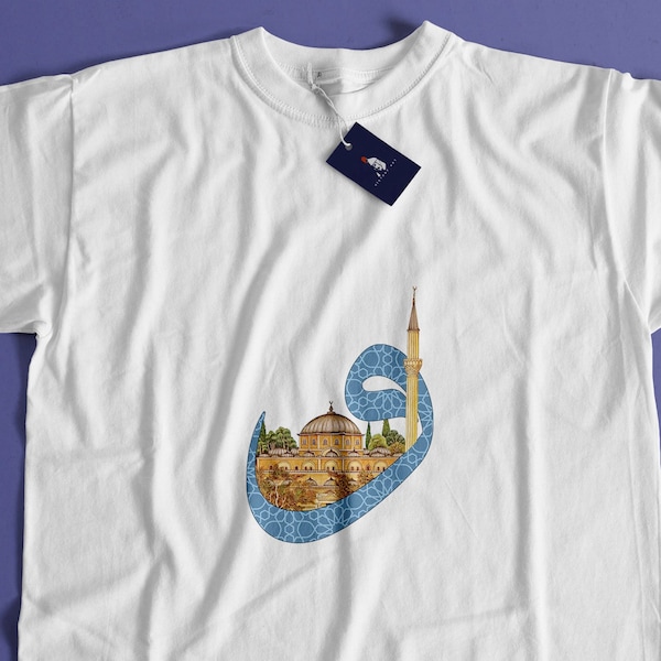 Sufi T-shirt - Mosque Tshirt - Islamic Art - Rumi Tshirt - Islamic Tshirt - Islamic Shirt - Ottoman Sufi - Muslim Shirt - Muslim Tshirt