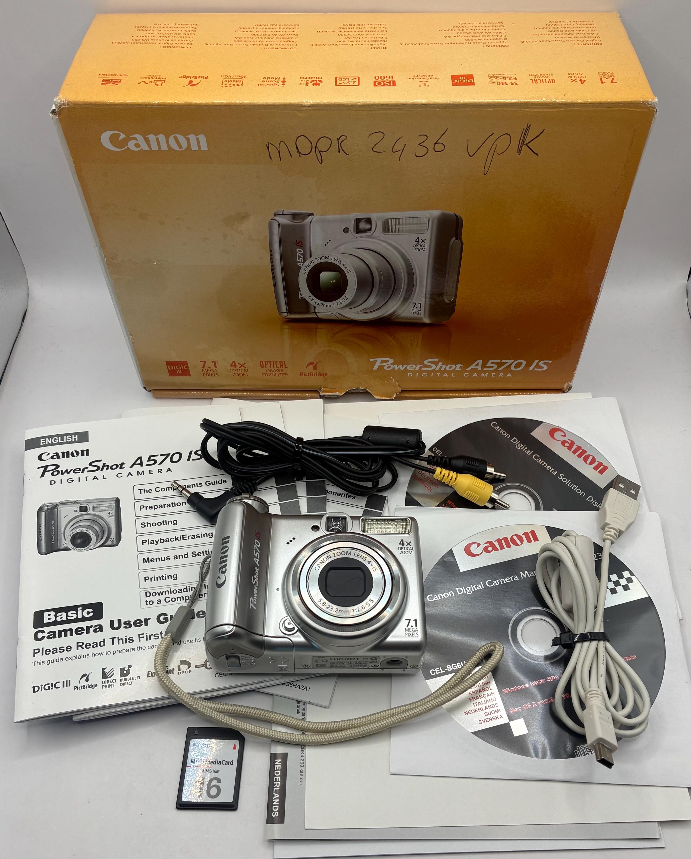 Canon Powershot A570 - Etsy