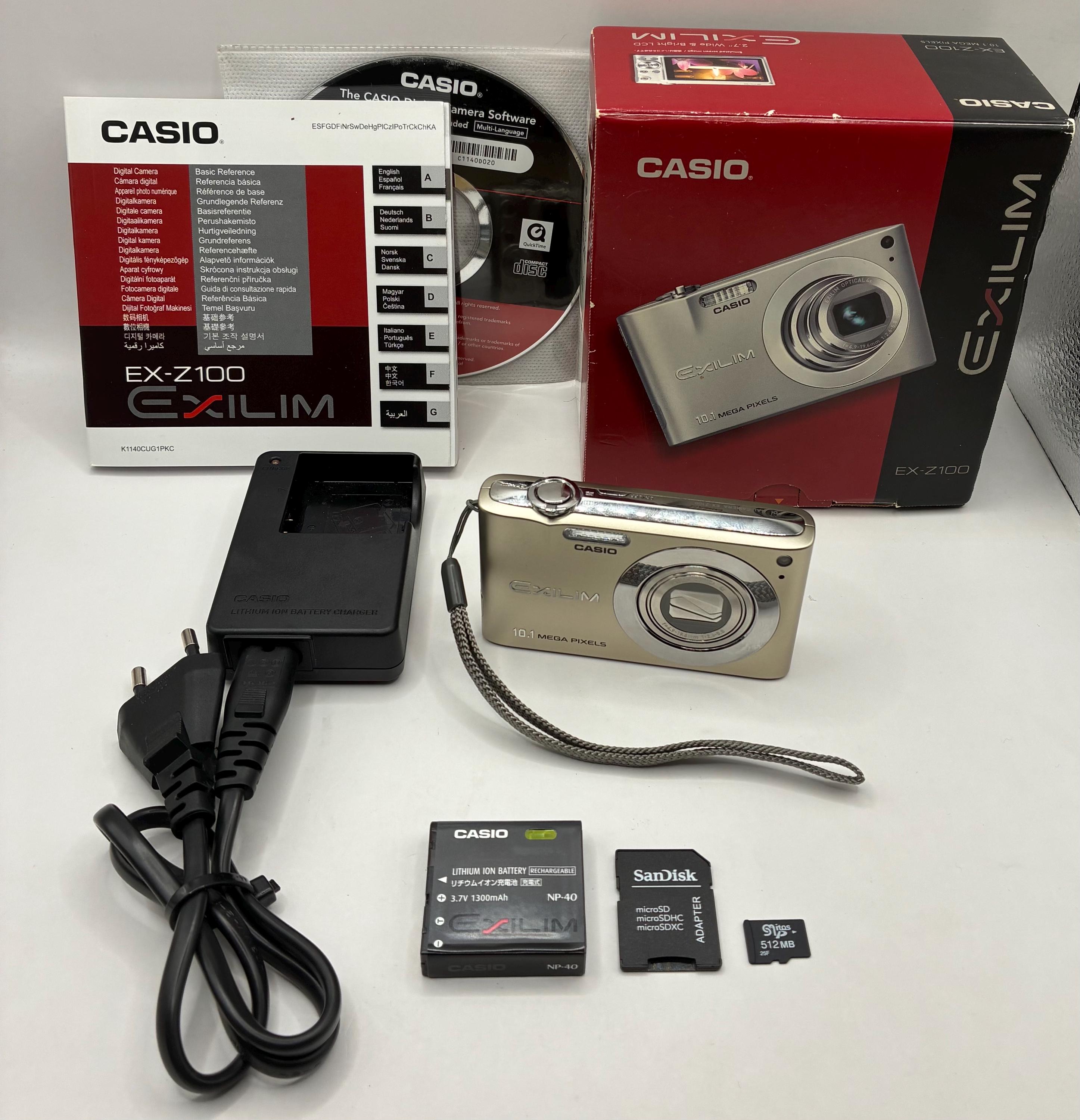 CASIO EXILIM EX-Z100 (良品） Buy Casio Exilim EX-Z100 - Compact Camera Online in India - Etsy