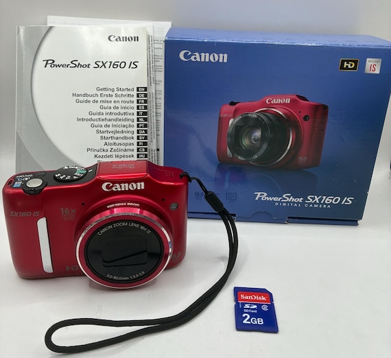 デジタルカメラ Canon PowerShot SX160 IS #3694 Canon Powershot SX160 IS - Compact Camera - Etsy
