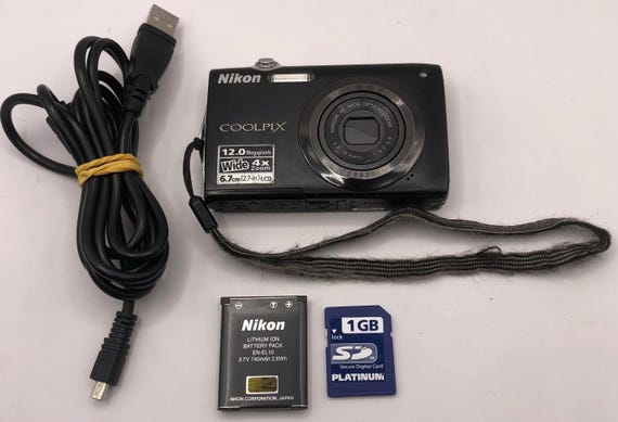 Nikon Coolpix S3000 - Compact Camera - Etsy