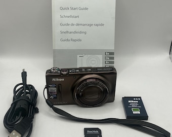 Nikon coolpix S9500 - compact camera