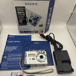 Sony Dsc W80 - Etsy