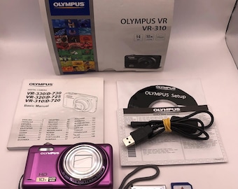 Digital Camera Olympus VH-210 14.0 MP - Etsy