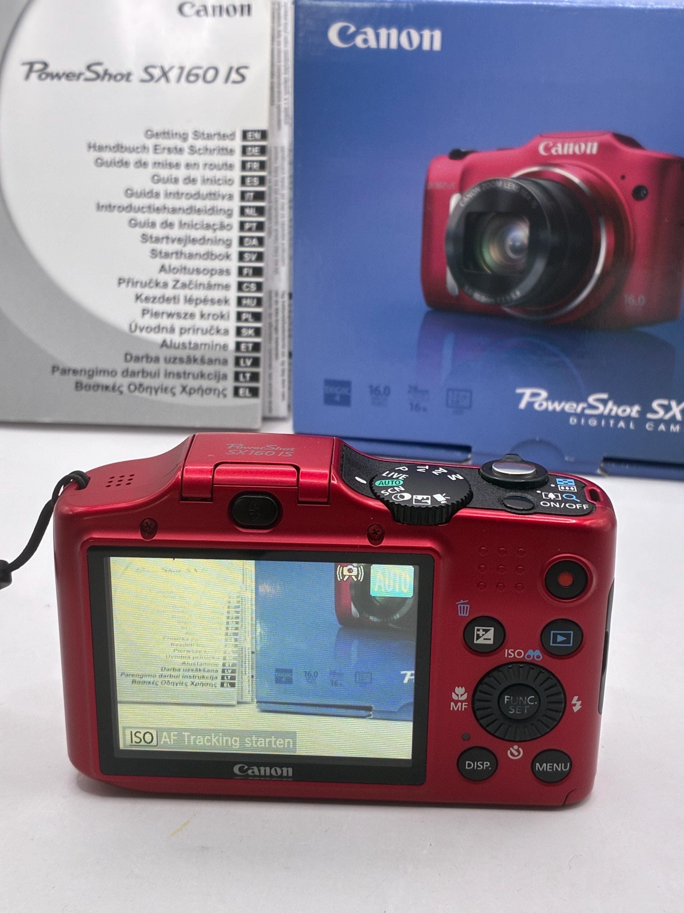 Canon Powershot SX160 IS - Compact Camera - Etsy