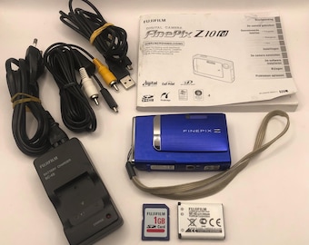 BLUE FUJIFILM Finepix WP Z33 - Etsy