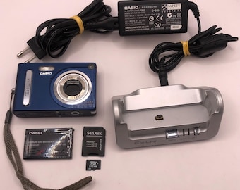 CASIO Exilim EX-Z55 Digital Camera With Active Charging Docking